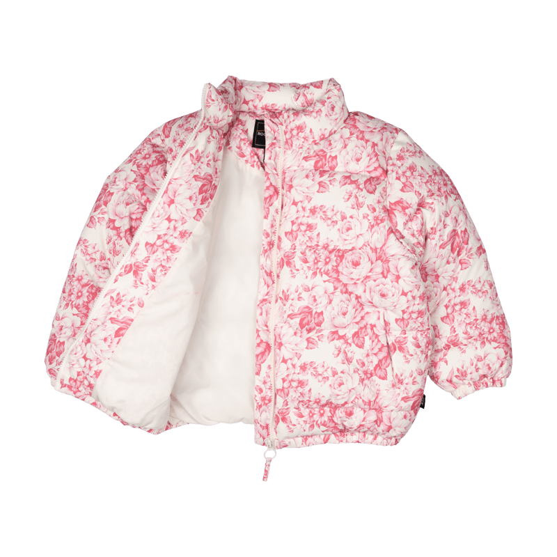 FLORAL TOILE PADDED JACKET