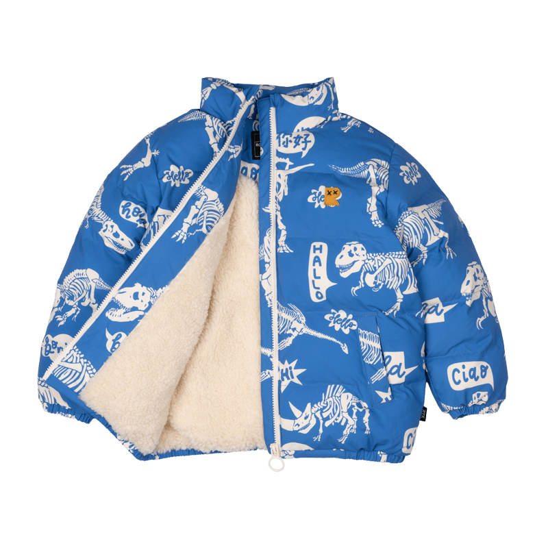 HELLO DINO PADDED JACKET