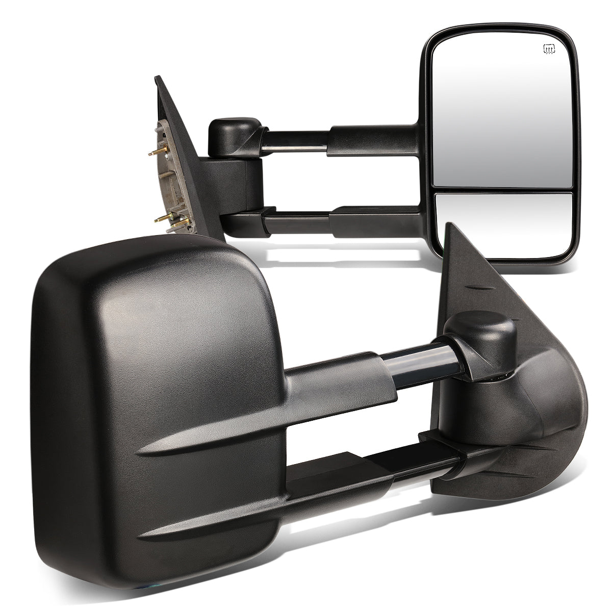 Powered Heated Towing Mirrors (Pair)<br>07-13 Chevy Silverado Tahoe, GMC Sierra Yukon