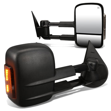 Powered Heated Towing Mirrors (Pair)<br>07-13 Chevy Silverado Tahoe, GMC Sierra Yukon