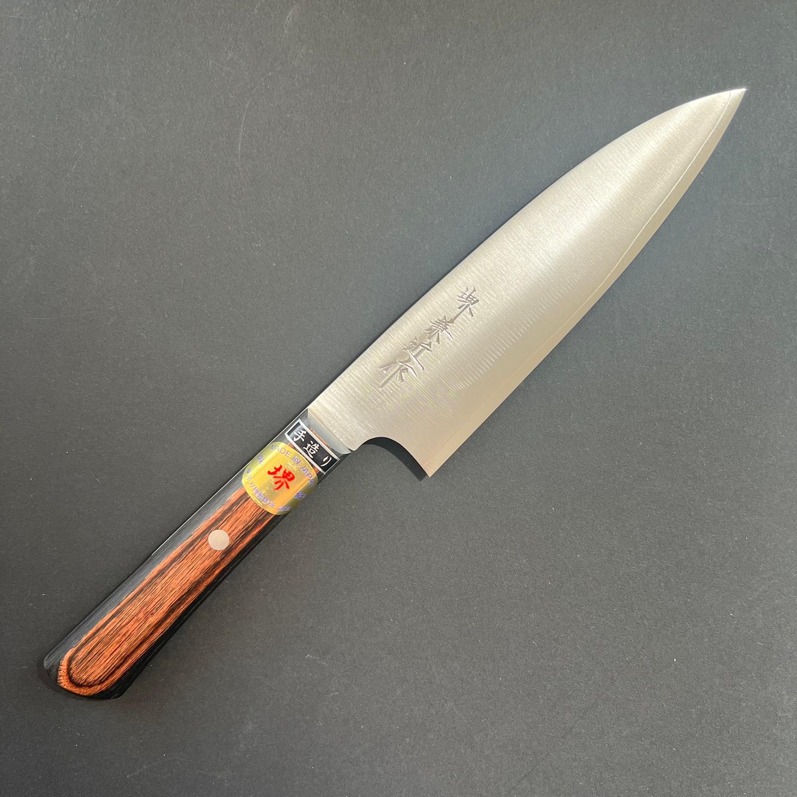Gyuto knife, VG10 stainless steel, Migaki finish- Kitchen Provisions, Kanechika