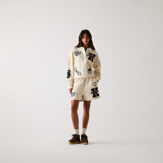 Kith Women Emery Logo Rugby - Waffle
