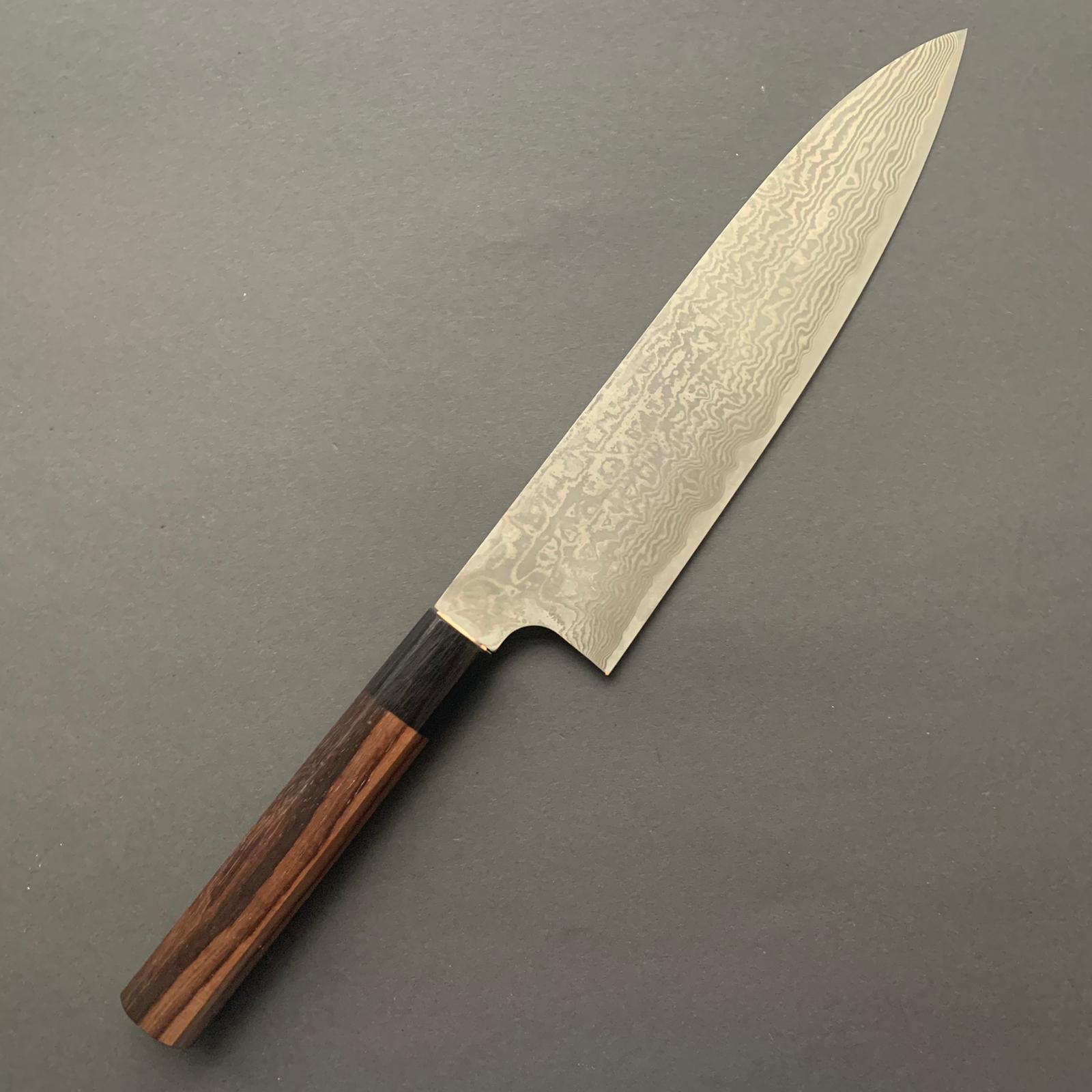 Gyuto knife, SG2 powder steel, damascus finish - Kamo