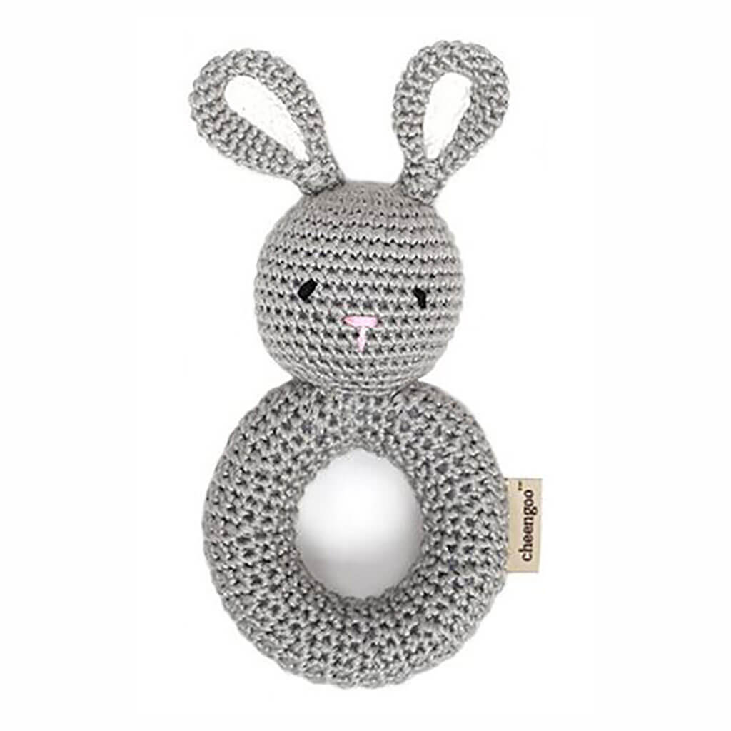 Crochet Ring Rattle Bunny