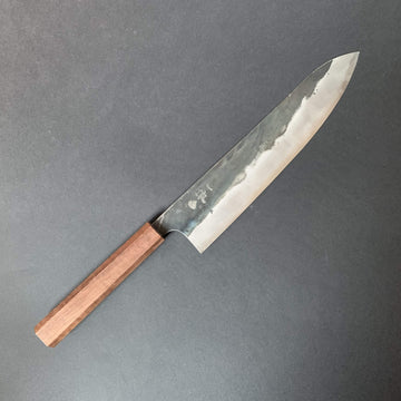 Gyuto knife, Shirogami 1, kurouchi finish - Ittetsu