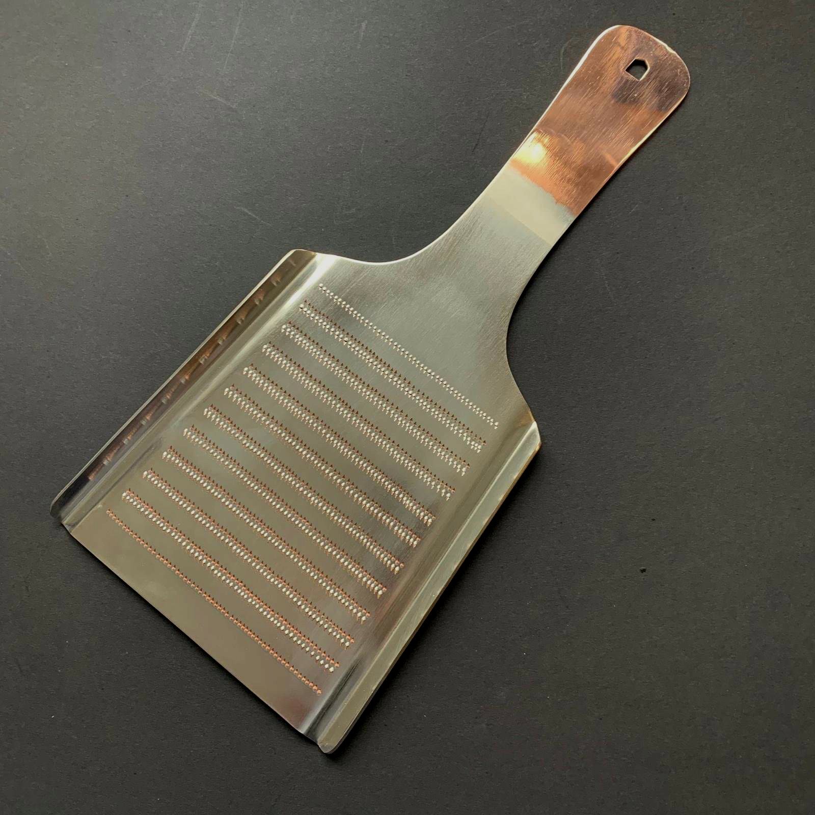 Handmade oroshigane metal grater - copper, Shinzo-do