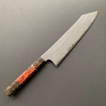 Kiritsuke Gyuto knife, Aogami 2 with wrought iron cladding - Nigara