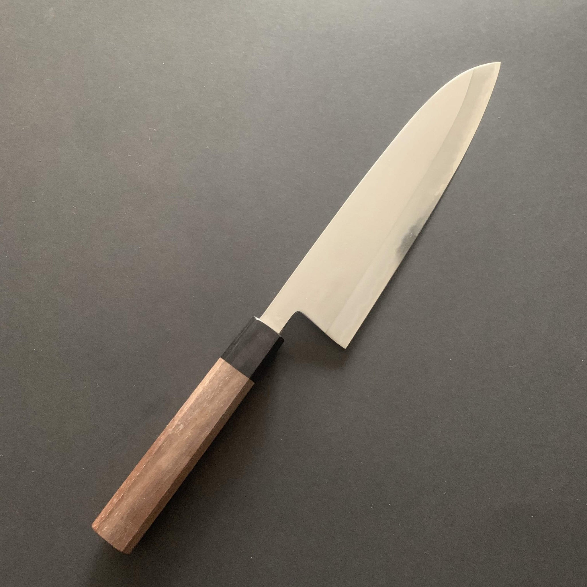 Gyuto knife, shirogami 1, migaki finish - Nishida