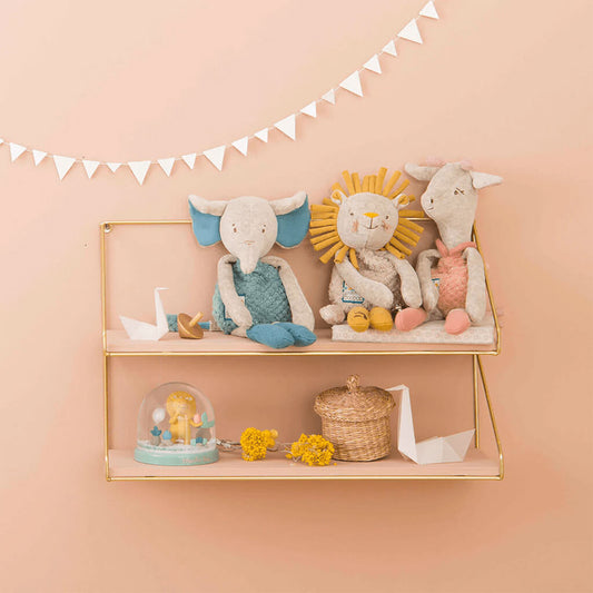 Rattle Comforter Sous Mon Baobab Lion